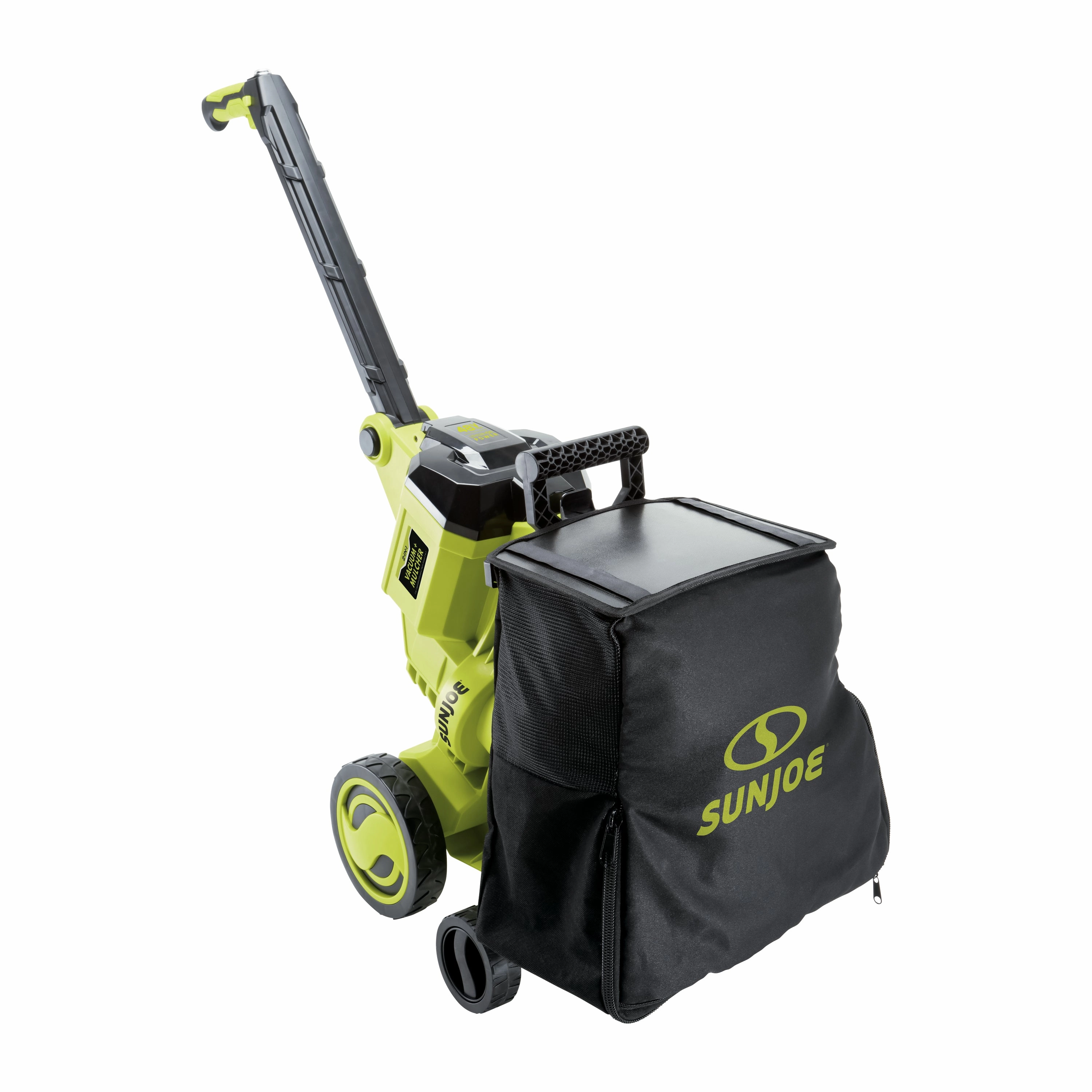Sun Joe 24V-X2-OGV 48-Volt* IONMAX Cordless Outdoor Garden Vacuum   Mulcher Kit | 850 CFM | 15:1 Mulch Ratio | 2 x 4.0-Ah Batteries   Charger
