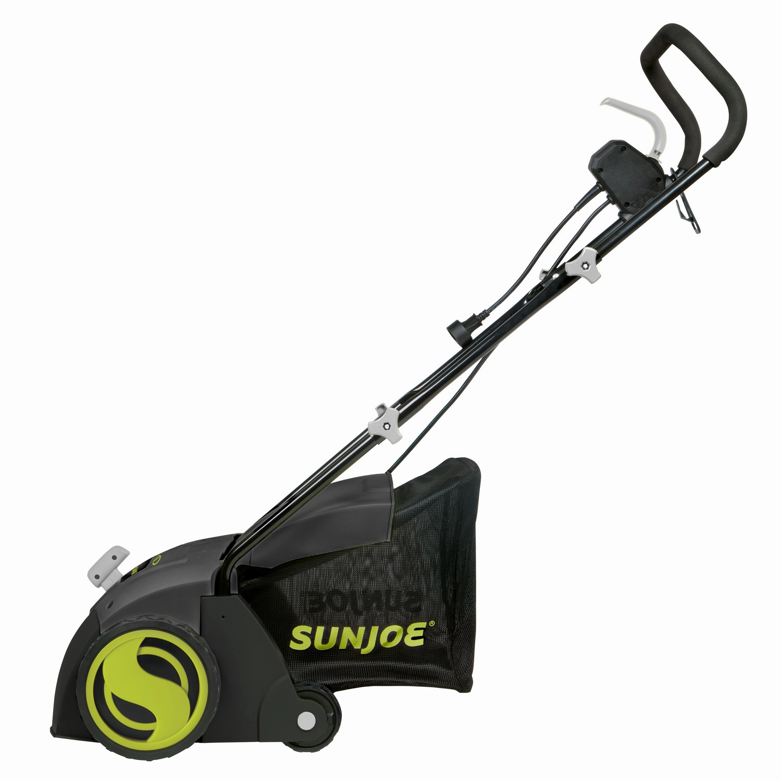 Sun Joe AJ801E Electric Lawn Dethatcher   Scarifier W/ Collection Bag | 12.6-inch | 12-Amp