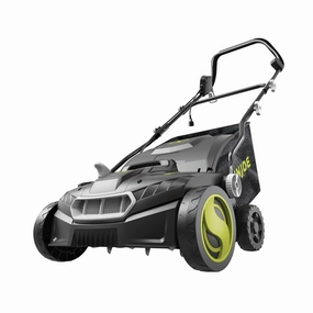 Sun Joe AJ808E Electric Lawn Dethatcher   Scarifier W/ Collection Bag | 15-inch | 15-Amp
