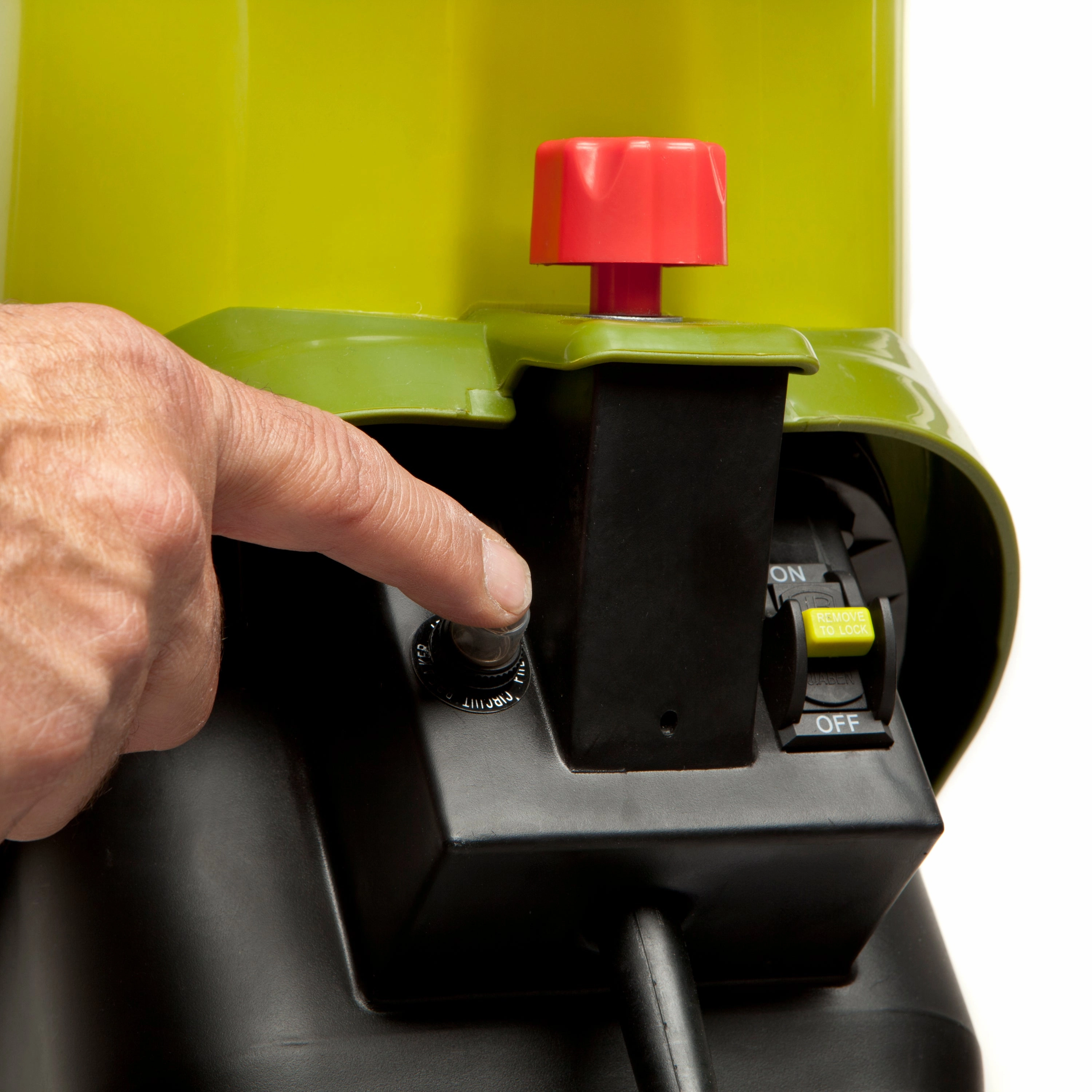 Sun Joe CJ601E Electric Wood Chipper | 16:1 Reduction | 14-Amp | 1.5-inch Max Cutting Diameter