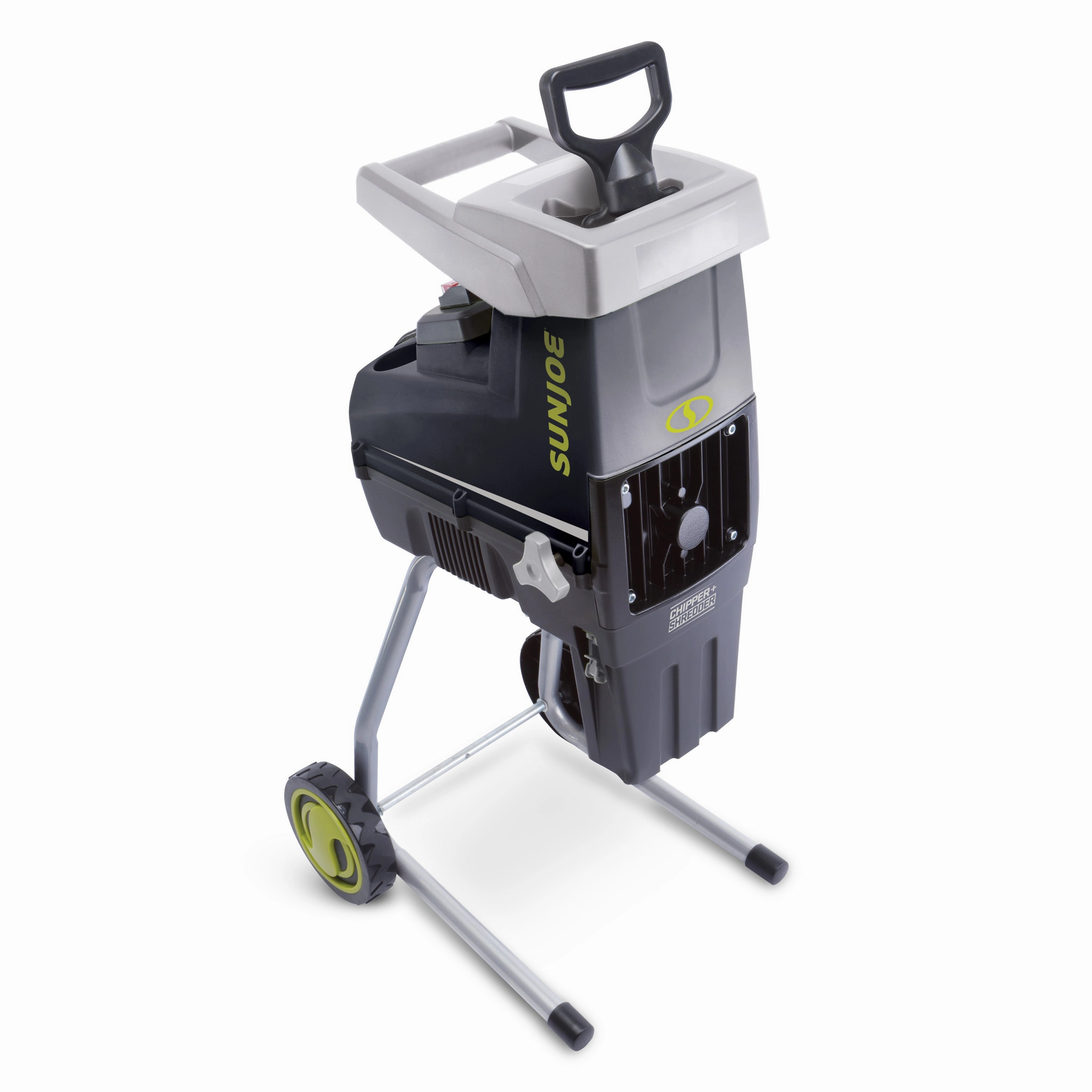 Sun Joe CJ603E Silent Electric Wood Chipper   Shredder W/ Collection Bag | 1.7-inch Cutting Diameter | 15-Amp