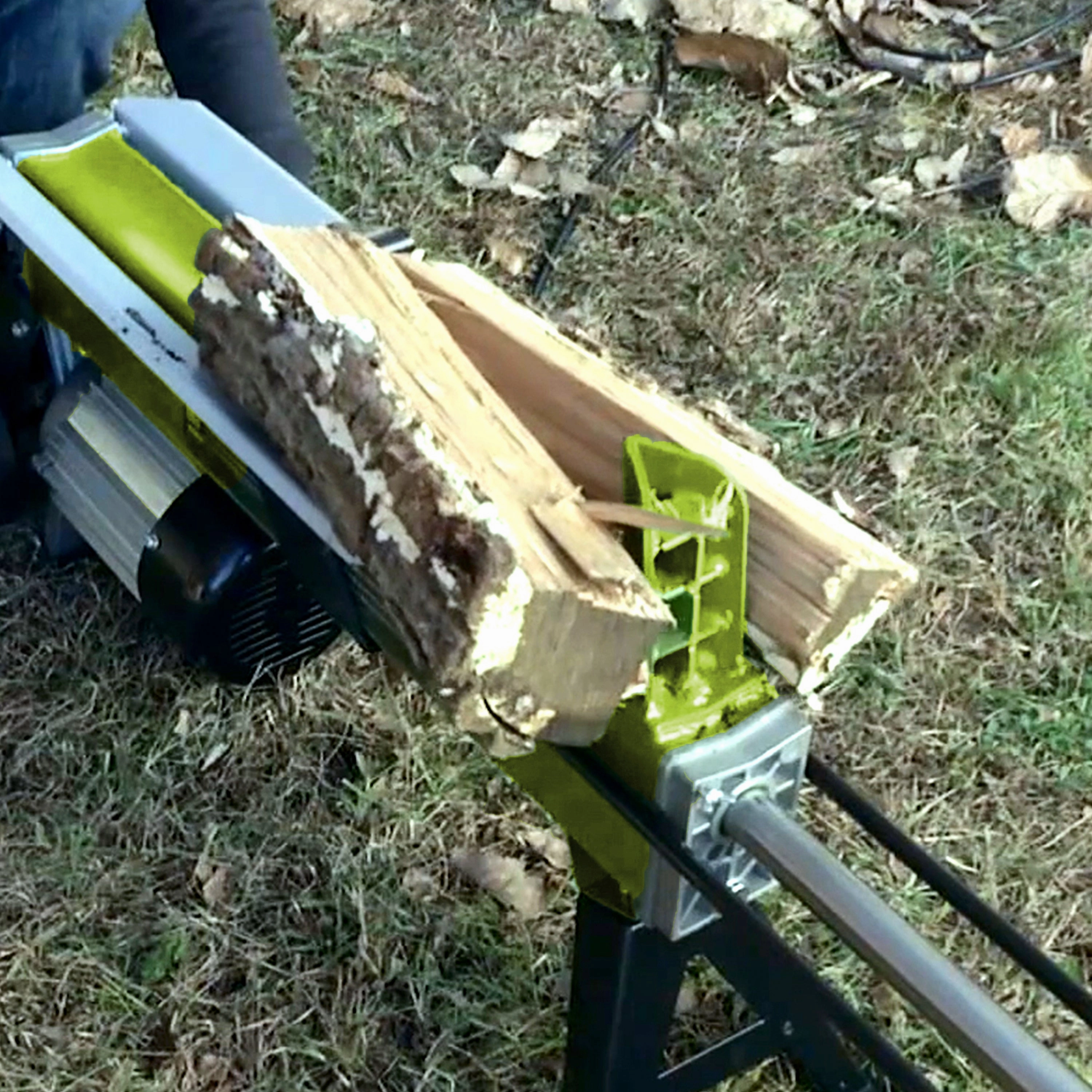 Sun Joe LJ602E Electric Log Splitter | 5-Ton | 15 Amp | Hydraulic Ram