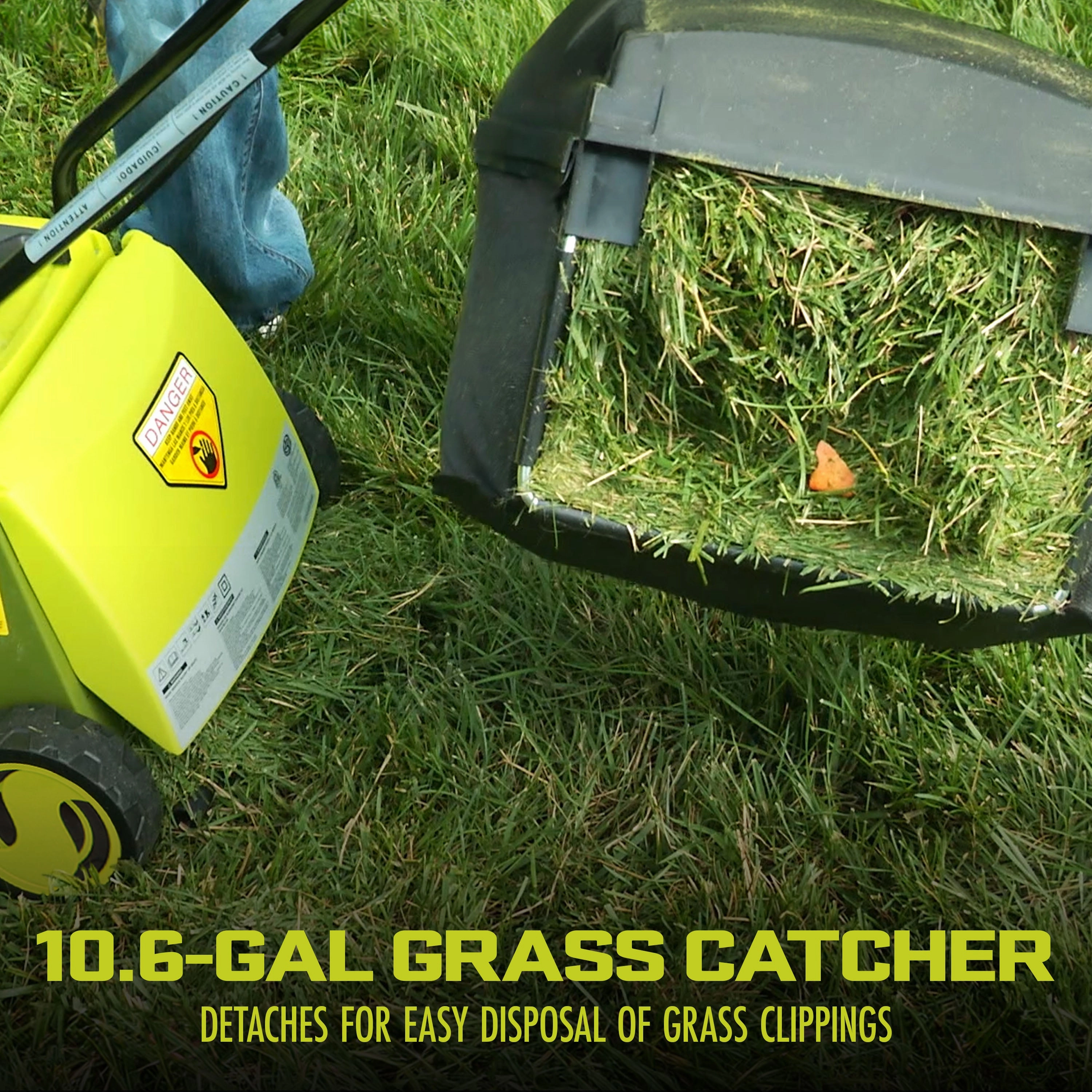 Sun Joe MJ401E Electric Walk-Behind Push Lawn Mower | 14-inch | 12-Amp | 3-Position