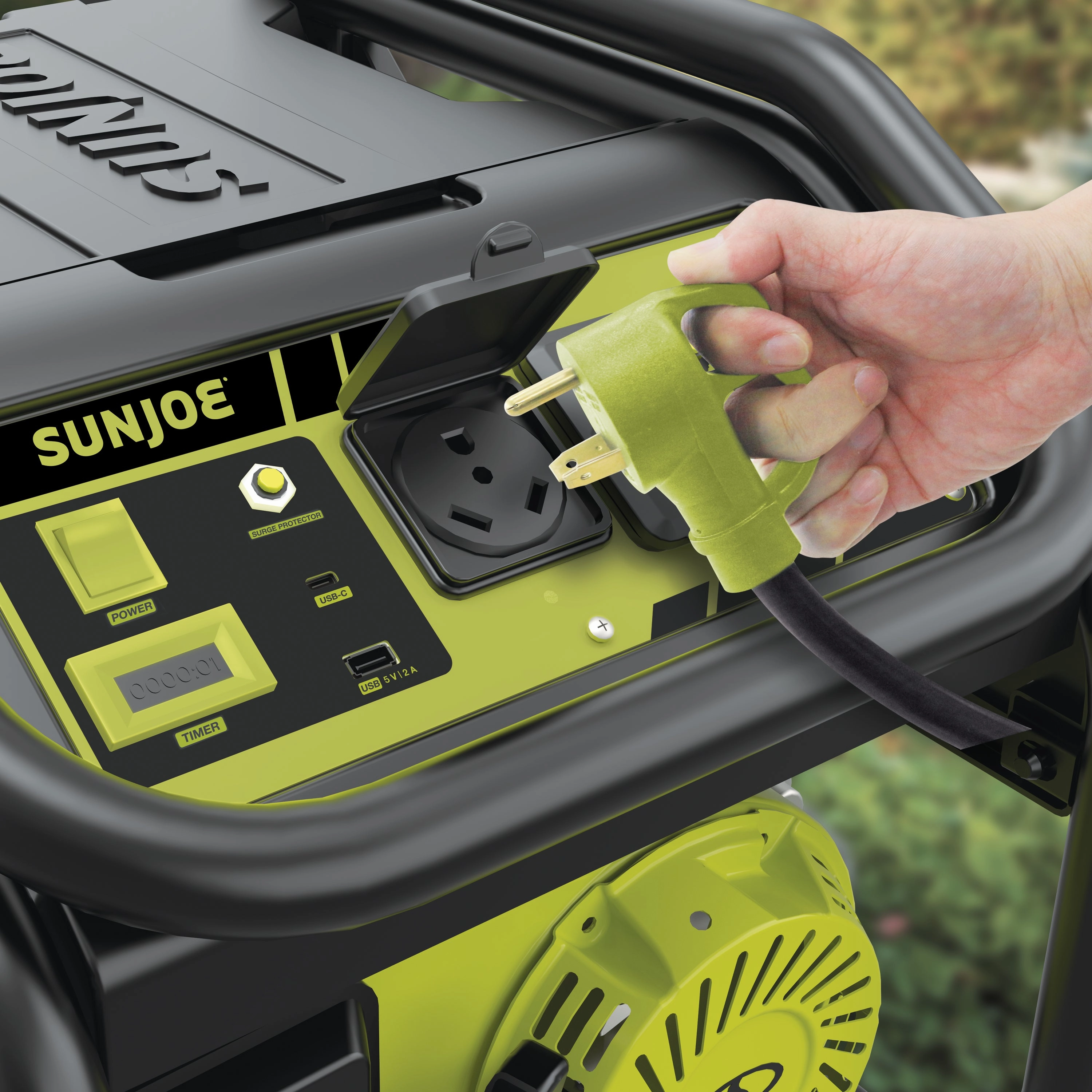 Sun Joe Portable Power Bundle | Generator   Power Station   Extension Cord