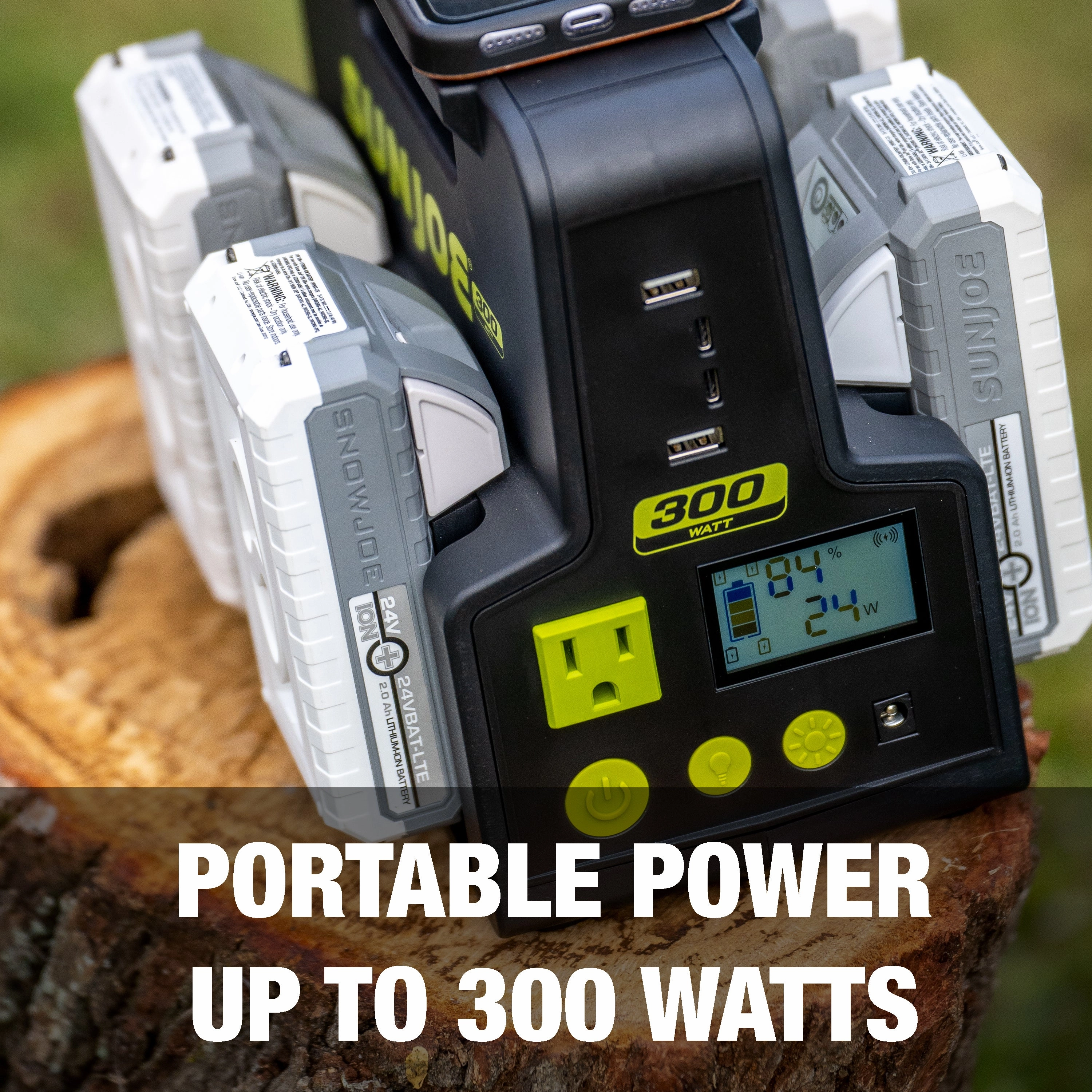 Sun Joe Portable Power Bundle | Generator   Power Station   Extension Cord