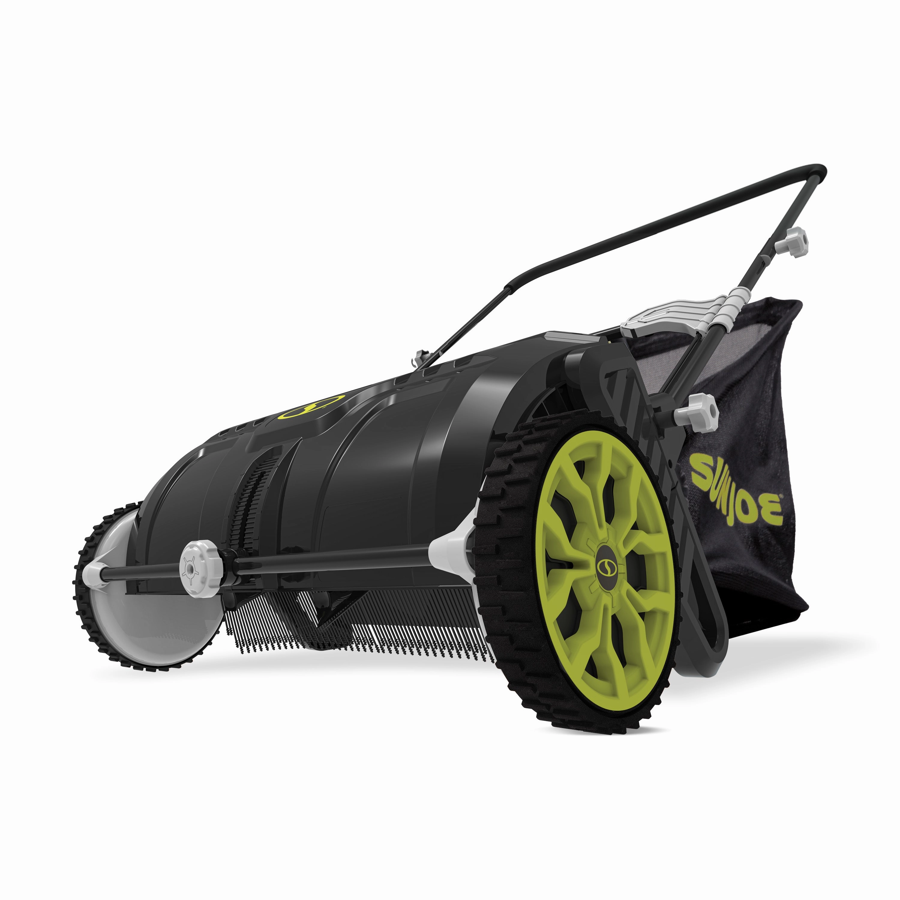 Sun Joe SDJ601LS Manual Leaf Sweeper W/ 22-Gal Collection Bag | 21-Inch