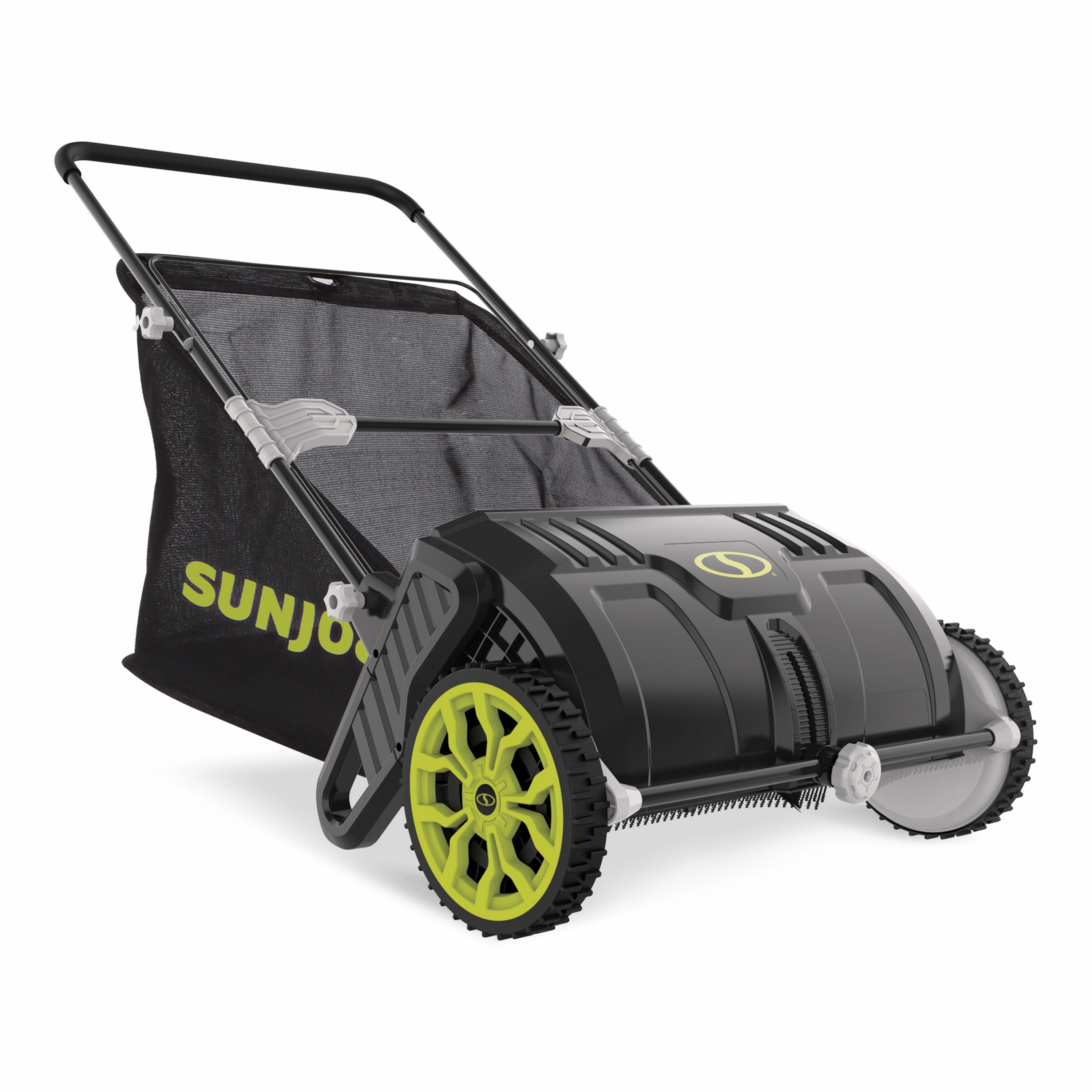 Sun Joe SDJ601LS Manual Leaf Sweeper W/ 22-Gal Collection Bag | 21-Inch