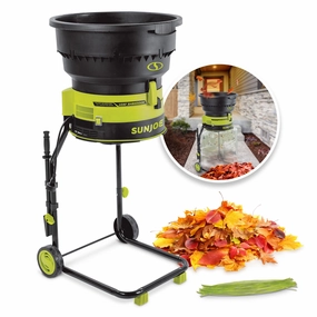 Sun Joe SDJ617E Bladeless Electric Leaf Mulcher   Shredder | 15 Amp | 8.000 RPM | Mulches Up To 55 Gallons of Leaves Per Minute