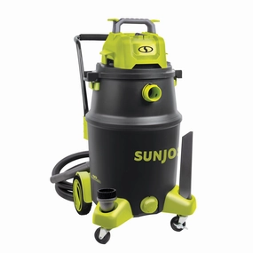 Sun Joe SWD16000 HEPA Filtration Wet/Dry Shop Vacuum w/ Cleaning Attachments | 16-Gal | 1200-Watt | 6.5 Peak HP | For Home. Workshops. Pet hair & Auto Use