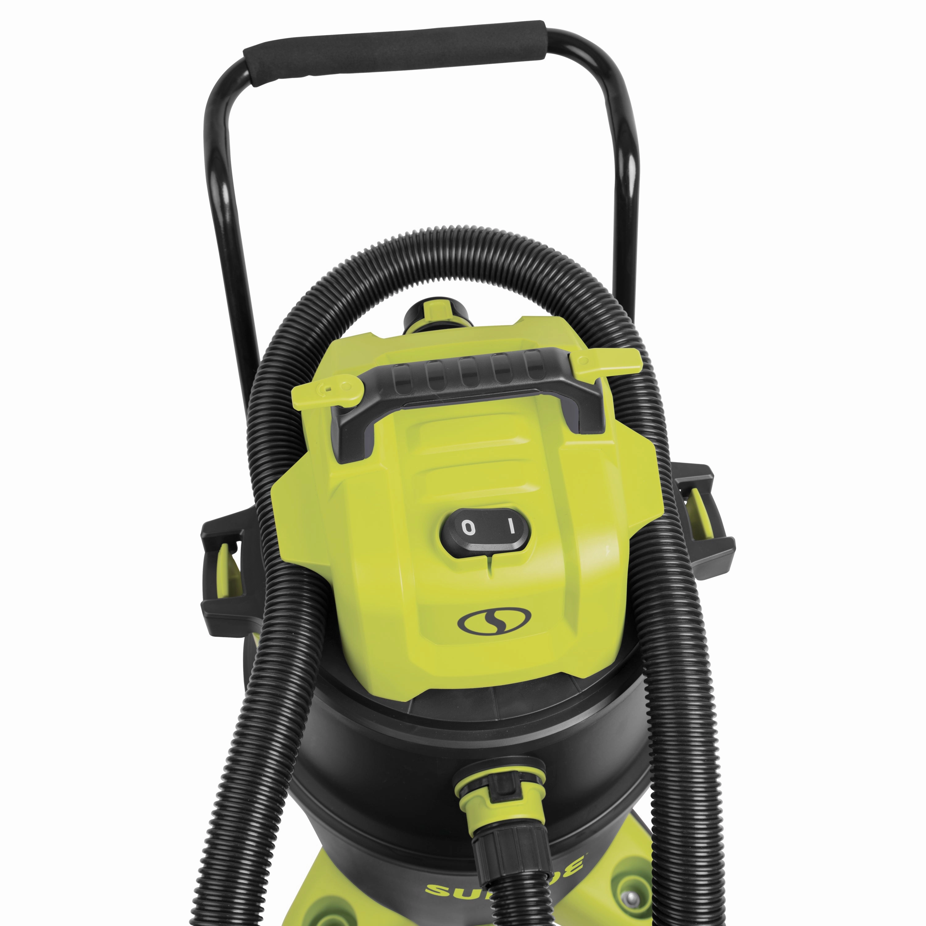 Sun Joe SWD16000 HEPA Filtration Wet/Dry Shop Vacuum w/ Cleaning Attachments | 16-Gal | 1200-Watt | 6.5 Peak HP | For Home. Workshops. Pet hair & Auto Use