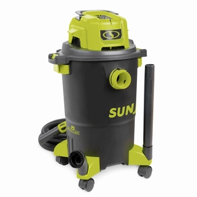 Sun Joe SWD5000 HEPA Filtration Wet/Dry Shop Vacuum w/ Cleaning Attachments | 5-Gal | 1200-Watt | 7.0 Peak HP | For Home. Workshops. Pet hair & Auto Use