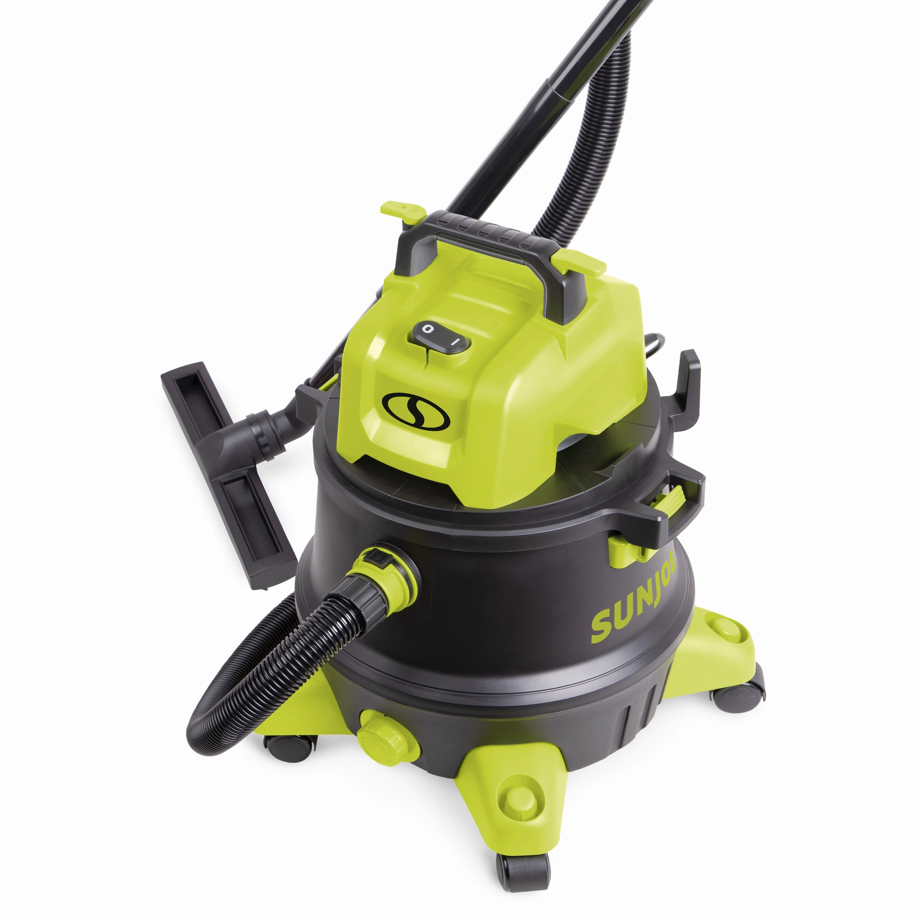 Sun Joe SWD8000 HEPA Filtration Wet/Dry Shop Vacuum w/ Cleaning Attachments | 8-Gal | 1200-Watt | 6.5 Peak HP | For Home. Workshops. Pet hair & Auto Use