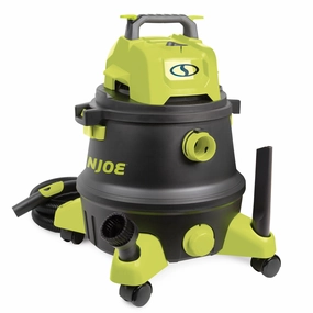 Sun Joe SWD8000 HEPA Filtration Wet/Dry Shop Vacuum w/ Cleaning Attachments | 8-Gal | 1200-Watt | 6.5 Peak HP | For Home. Workshops. Pet hair & Auto Use