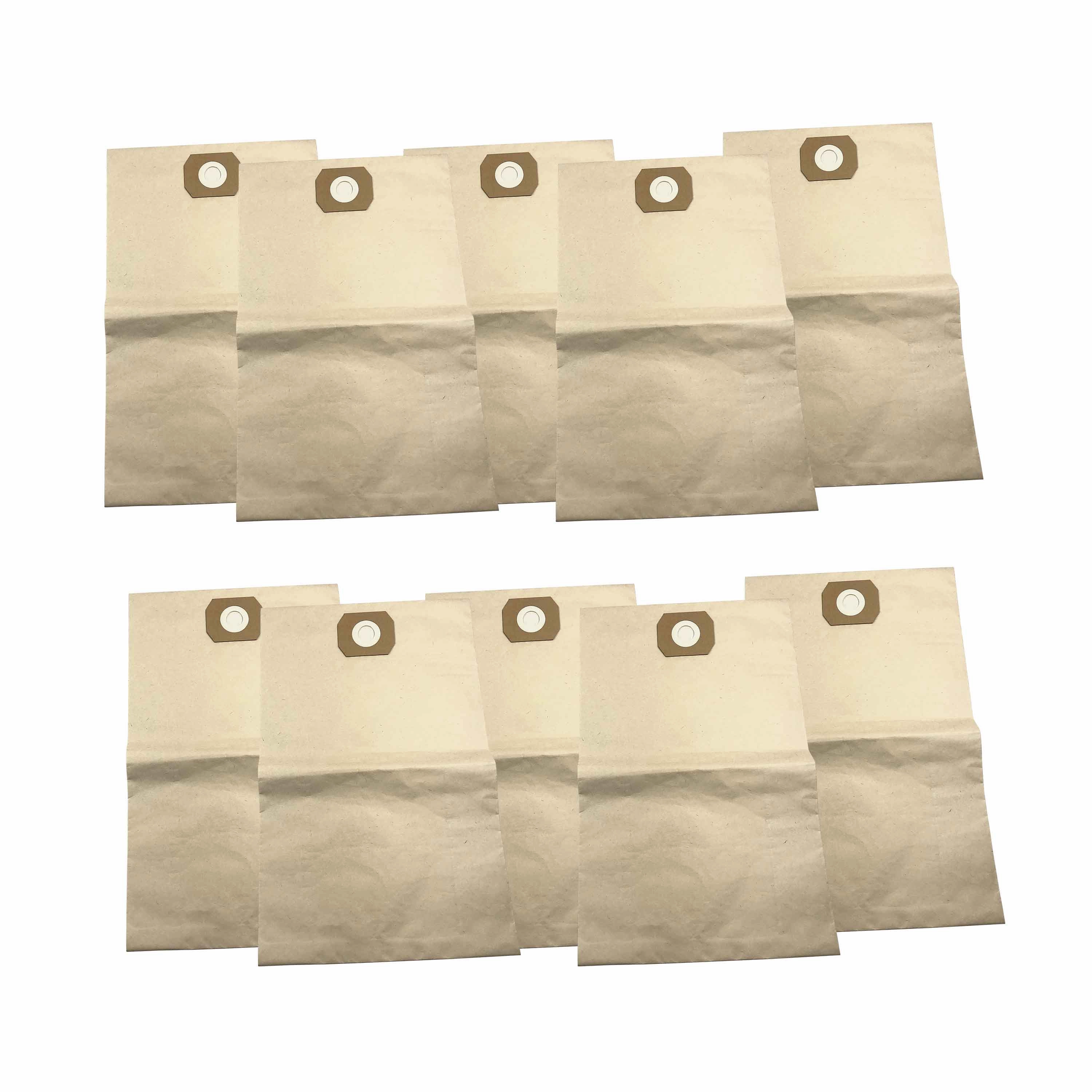Sun Joe SWD-16GB-10PK Universal Replacement Paper Filter Bag for SWD16000 Wet / Dry Vacuum and Others | 10 Pack