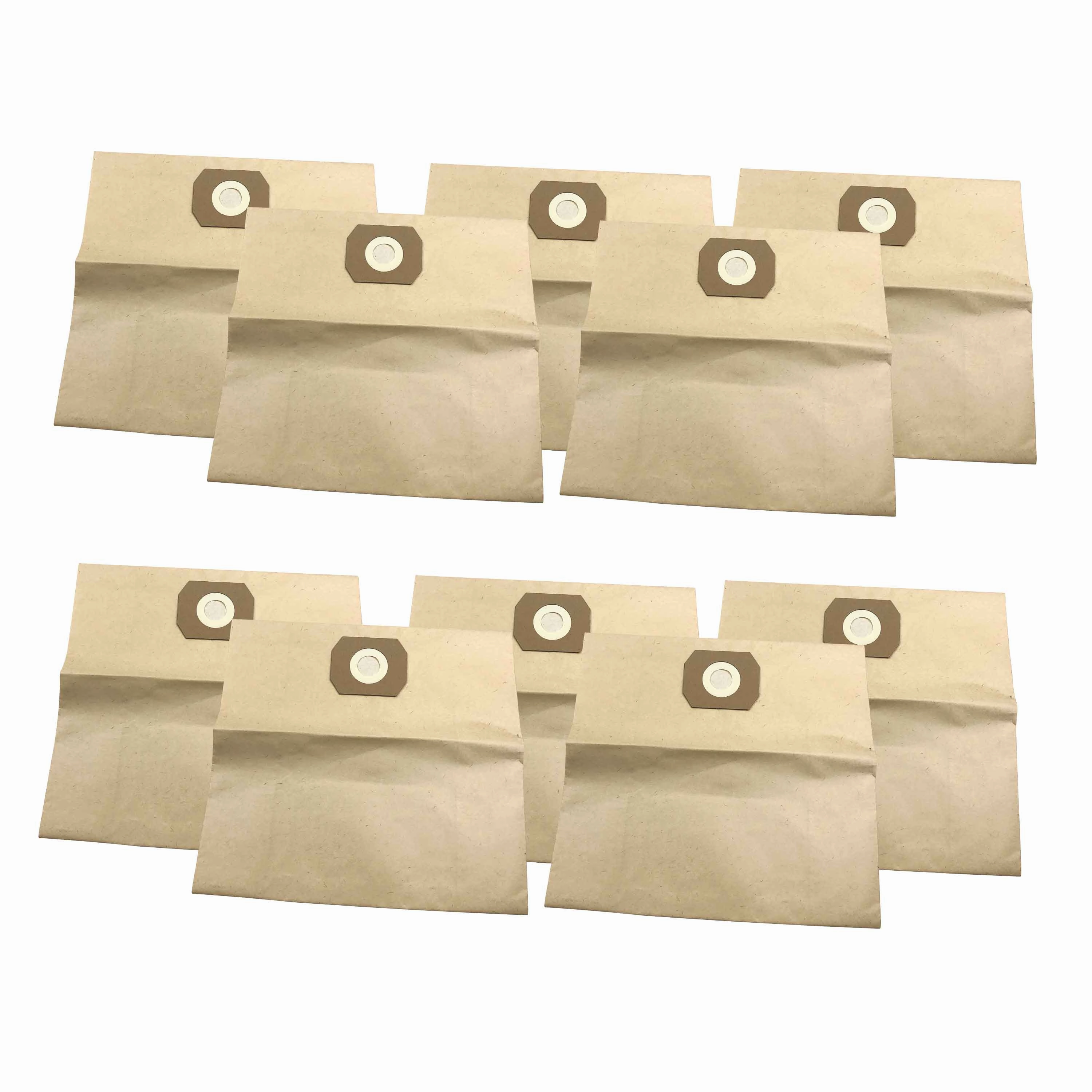 Sun Joe SWD-8GB-10PK Universal Replacement Paper Filter Bag for SWD8000 Wet / Dry Vacuum and Others | 10 Pack