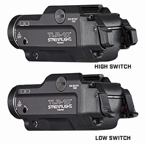 TLR-10 Gun Light with Ambidextrous Rear Switch Options