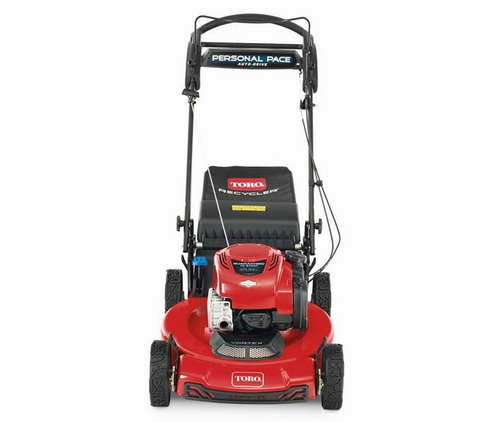 Toro 21462 Push Lawnmower Recycler 22 Self Propelled with Recoil Start and High Back Wheels