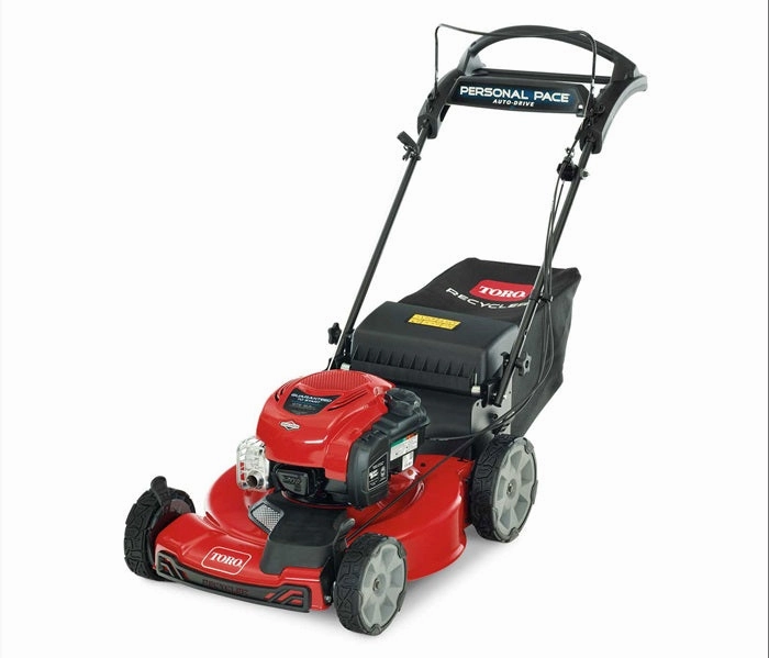 Toro 21472 Push Lawnmower Recycler 22 Self Propelled with Recoil Start and High Back Wheels
