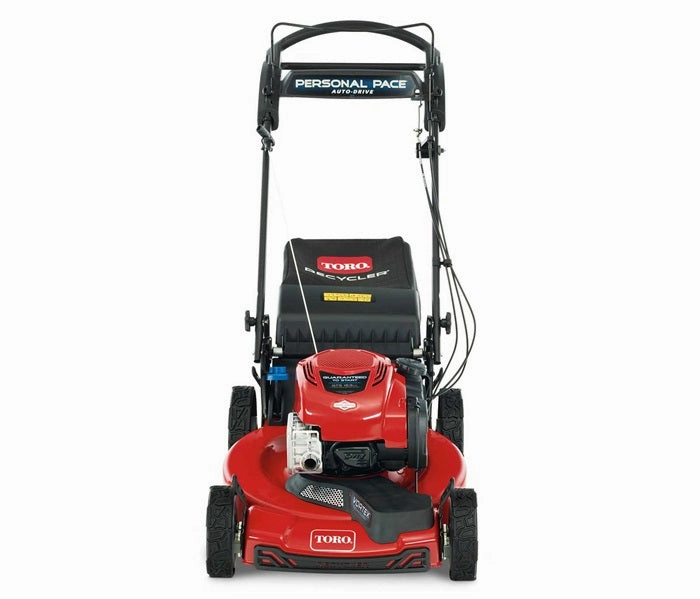 Toro 21472 Push Lawnmower Recycler 22 Self Propelled with Recoil Start and High Back Wheels