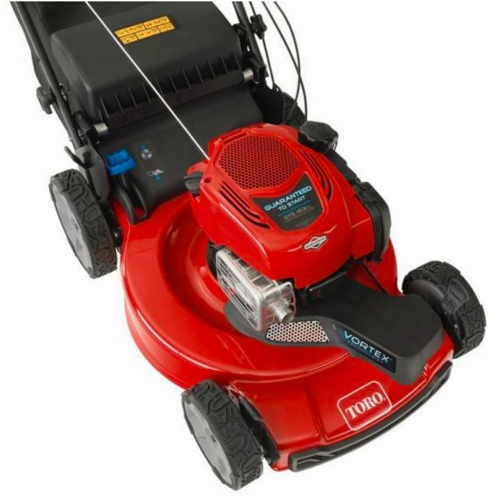 Toro 21472 Push Lawnmower Recycler 22 Self Propelled with Recoil Start and High Back Wheels