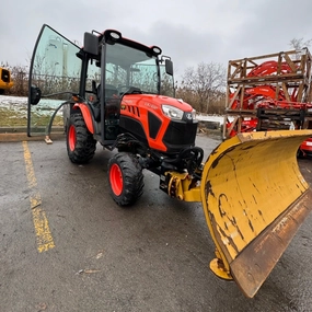 Used 2021 Kubota LX2610HSDCC Tractor with Blade and Salter
