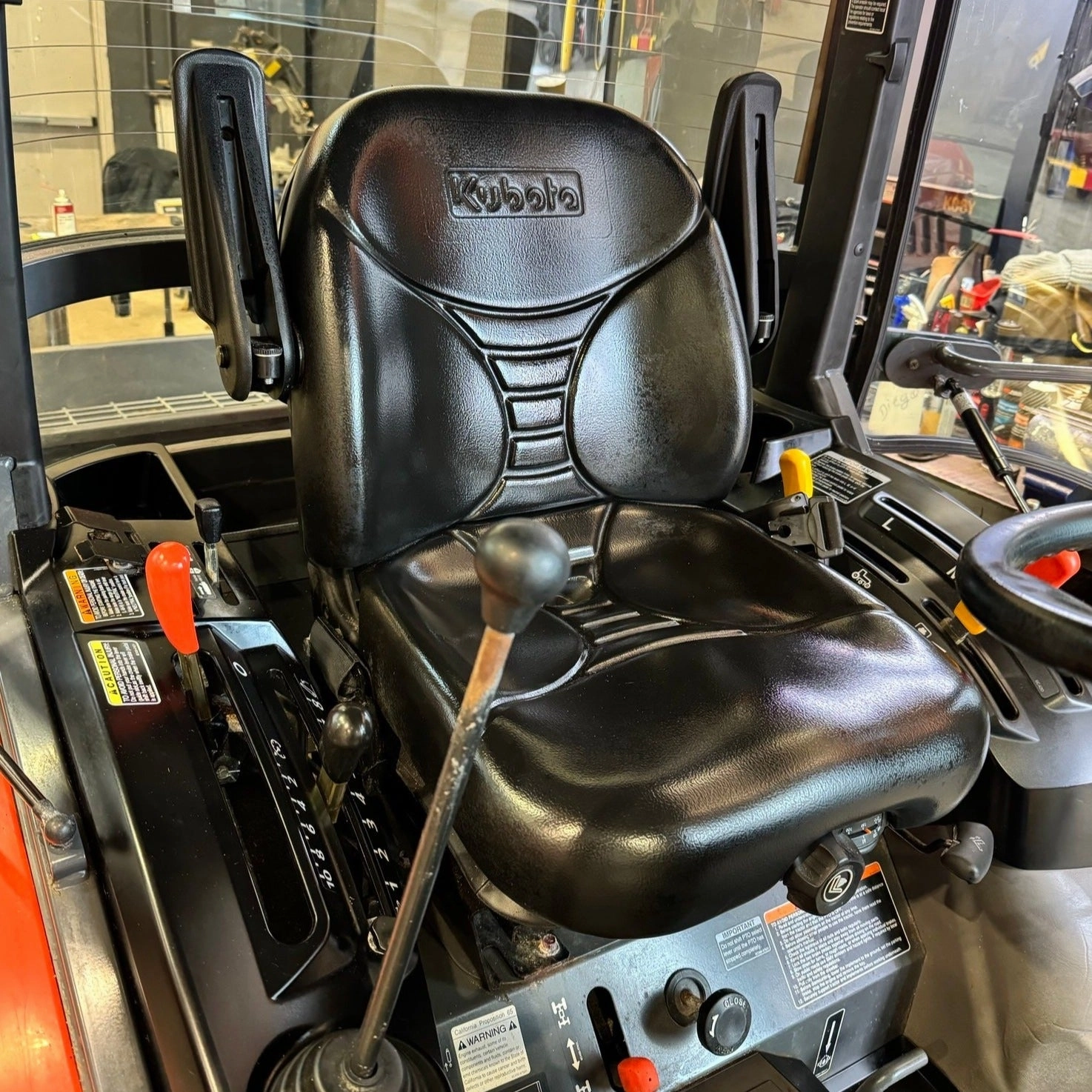 Used 2021 Kubota LX2610HSDCC Tractor with Blade and Salter