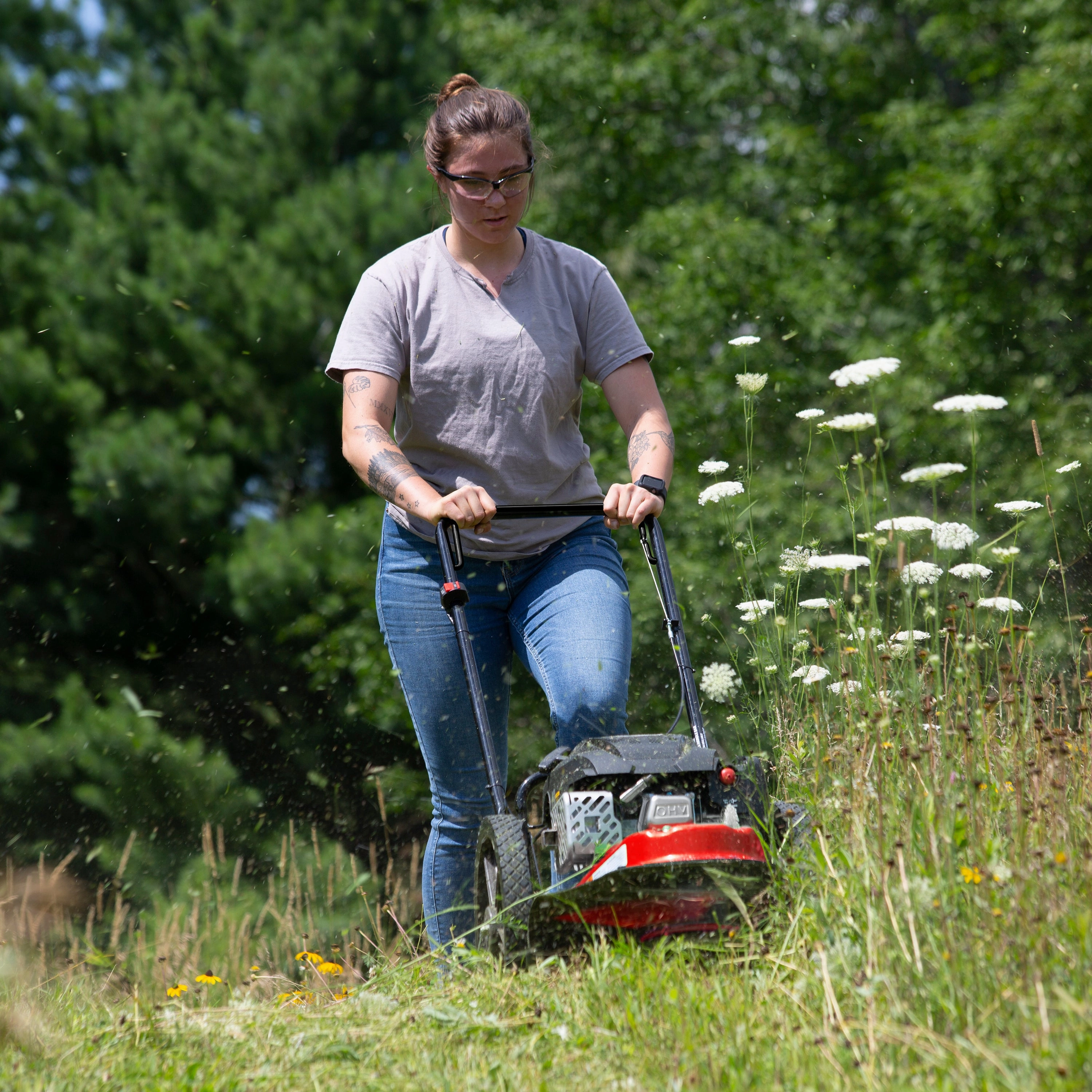 Walk Behind String Mower