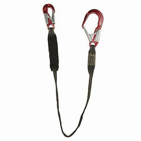 Yates 828 Kevlar Tower/Ladder Lanyard w/ Alum Hooks - 12 Ft. FF