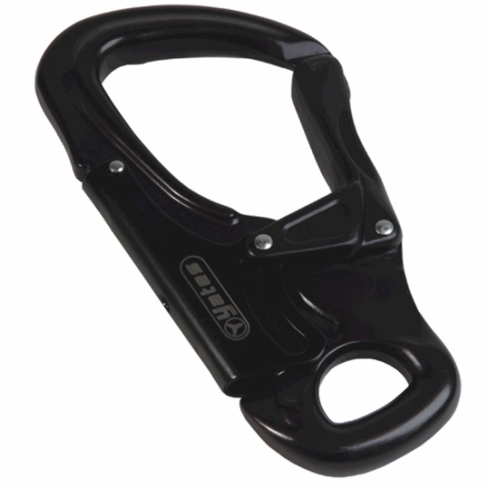 Yates Rappel Master Adjustable Lanyard w/Shock Stop and DMM Captive Eye Carabiners - Terra