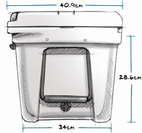 YETI Tundra 35 Hard Cooler